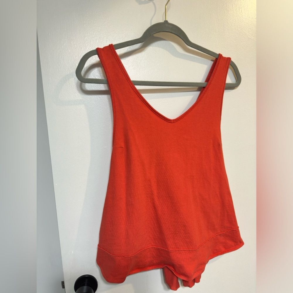 We The Free / Free People Criss Cross Back Tank Top